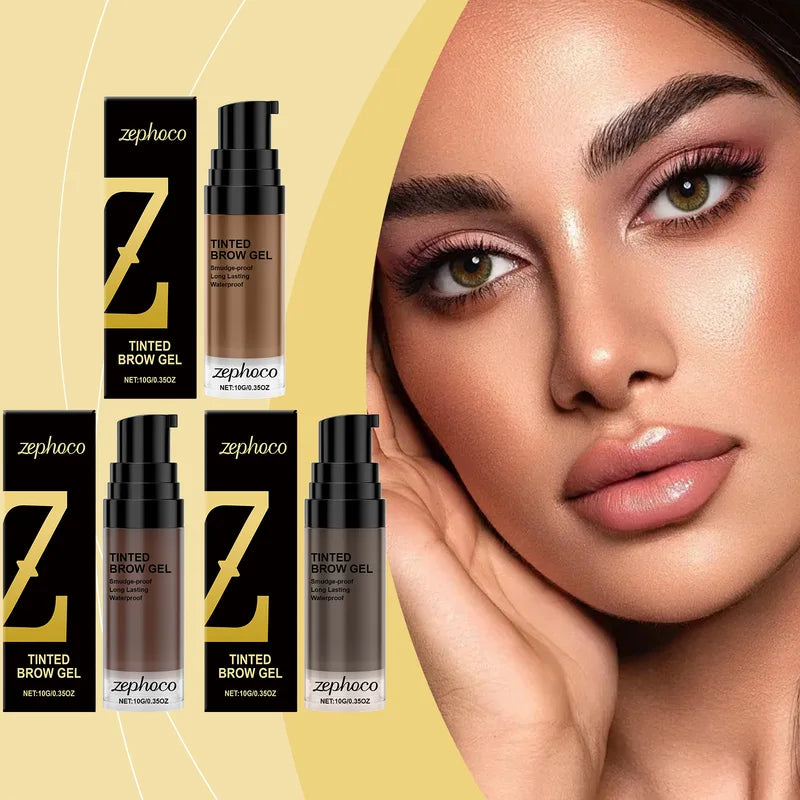 Waterproof Brow Dye Gel Cream - Long Lasting & Smudgeproof Eyebrow Makeup