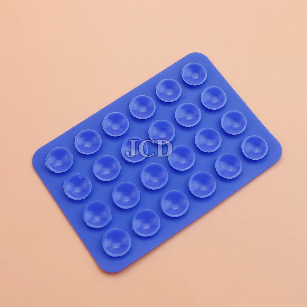 Double Side Silicone Pad for Mobile Phone Fixation Adhesive Suction Cup 2PCS
