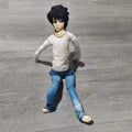 Anime Death Note L Cosplay Plush Doll - Flexible 28cm Stuffed Toy for Decoration & Gifts