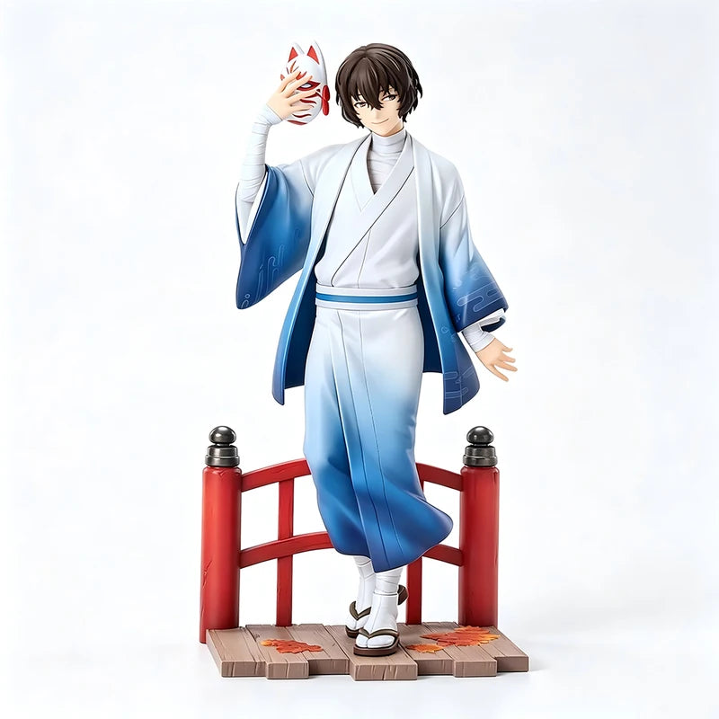 20cm Dazai Osamu Action Figure - Bungo Stray Dogs Anime PVC Model Toy Gift