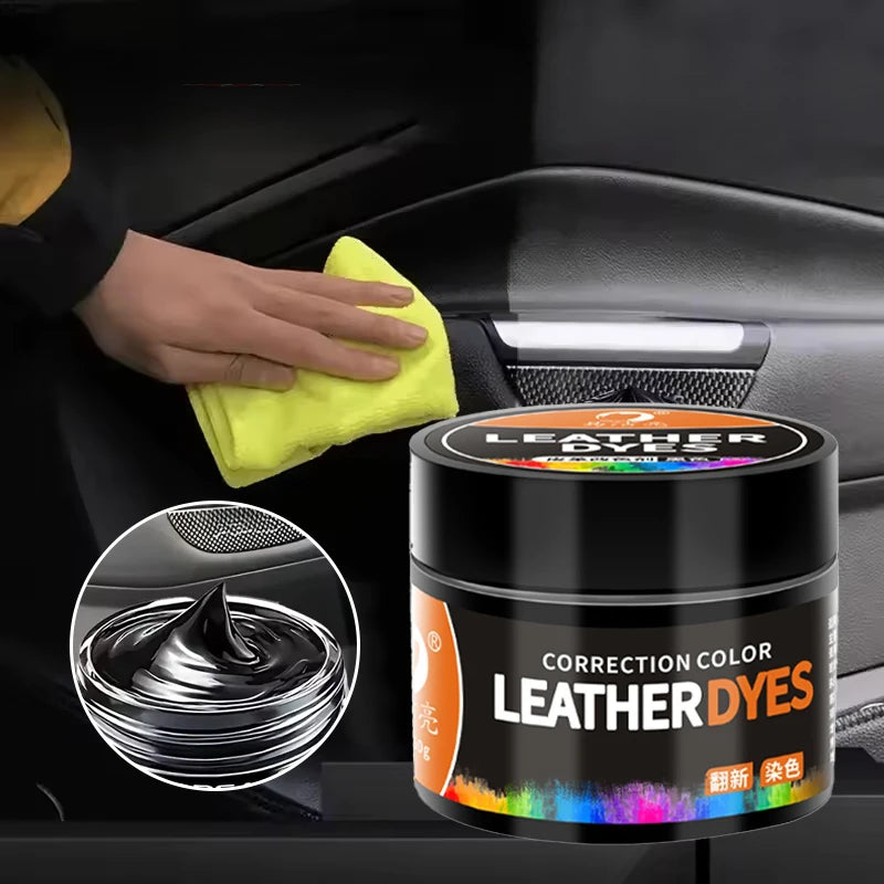 Leather Repair Kit 30ml for Car Seats Shoes Furniture - Color Change & Scratch Fix