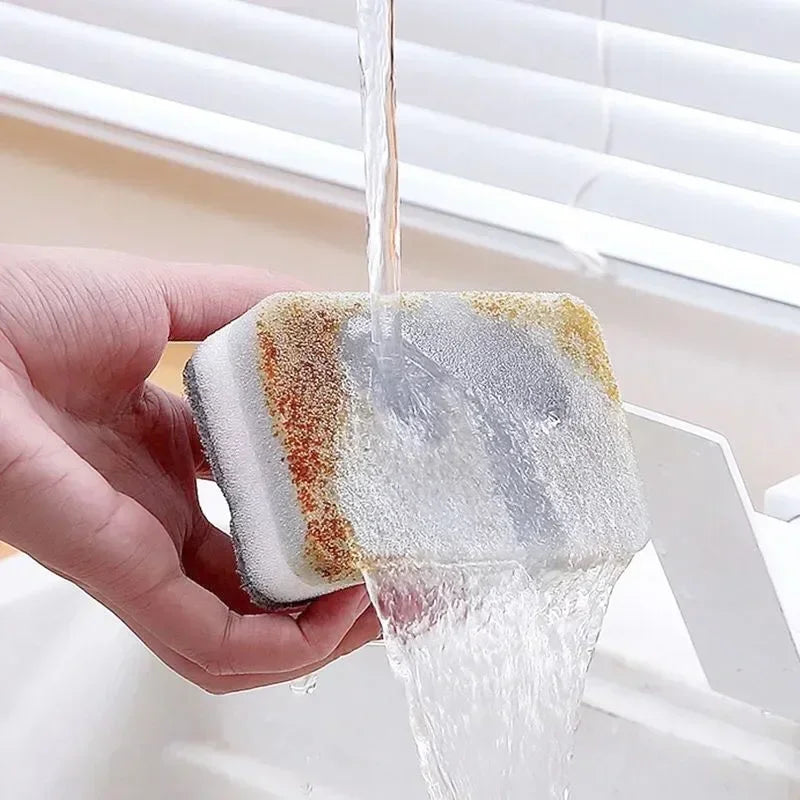 Reusable Multi-Layer Kitchen Cleaning Sponges - Dishwashing & Pot Scrubbing Pads