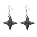 Anime Naruto Jewelry Drop Earrings Sharingan Akatsuki Pendant Accessories for Cosplay and Gifts
