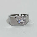 Vintage Cross Star Open Ring for Women Men Gothic Punk Jewelry Adjustable Gift