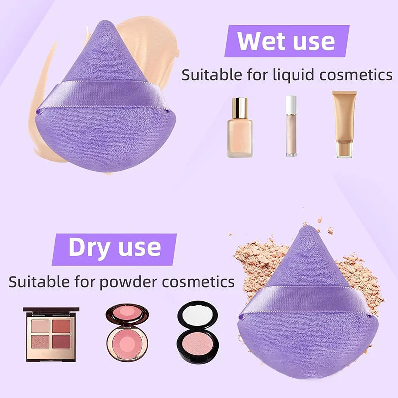 12-Piece Makeup Tool Set with Egg-Shaped Powder Puffs for Foundation & Contouring