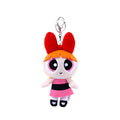 Kawaii Powerpuff Girls Plush Keychain - Blossom Bubbles Buttercup 12cm Cartoon Doll