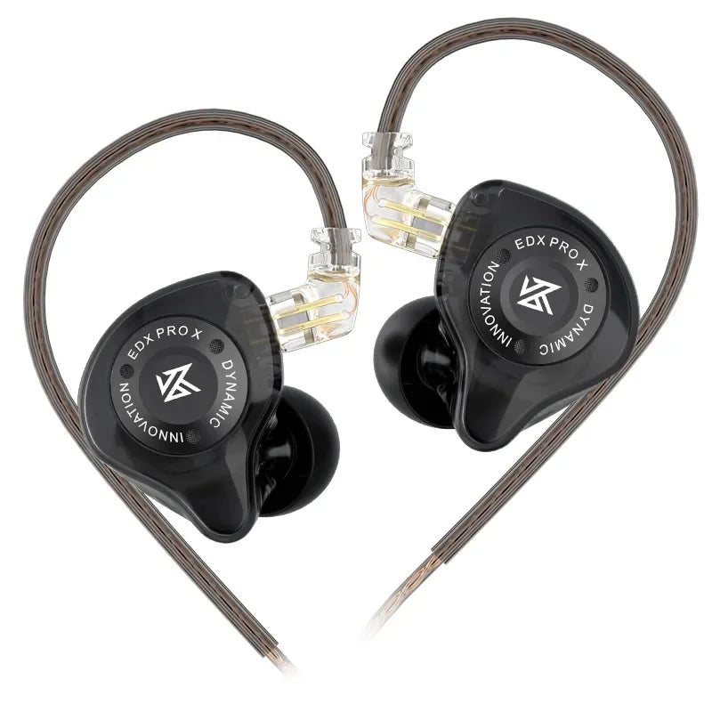 KZ EDX PRO X In-Ear Dynamic Drive Earphones with Noise Cancelling Sport Headset