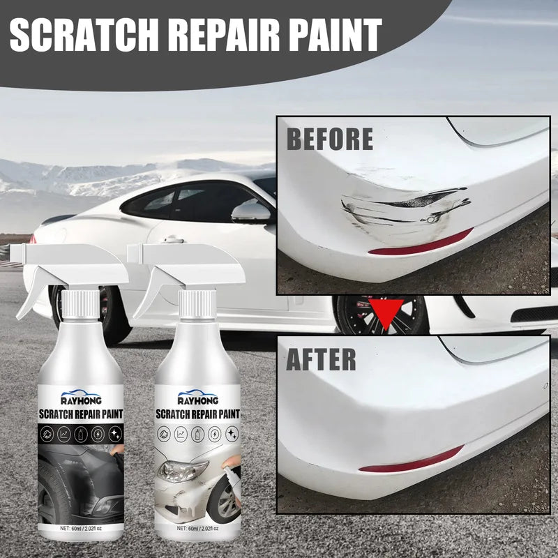 Car Scratch Repair Spray - Portable Paint Touch-Up for All Car Colors