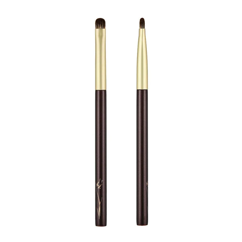 Small Eye Shadow Brush with Natural Lynx & Red Fox Hair - Precise Makeup Tool