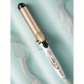 25mm/32mm Curling Iron with Rapid Heating & One-Touch Control - Gold Barrel for Natural Waves