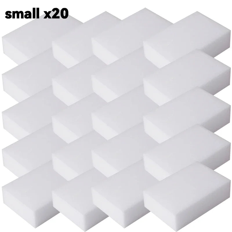 Magic Melamine Sponge Eraser Cleaner Pack - Strong Absorbent Kitchen Bathroom Cleaning Tools