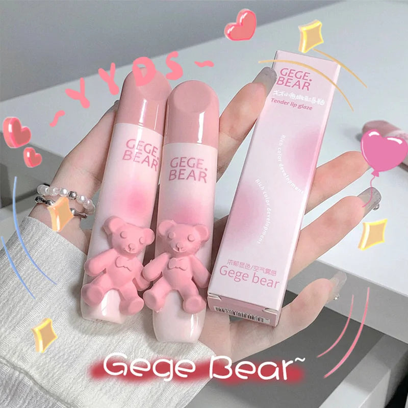 Long-Lasting Matte Lipstick with Whitening Lip Cream - Velvet Finish
