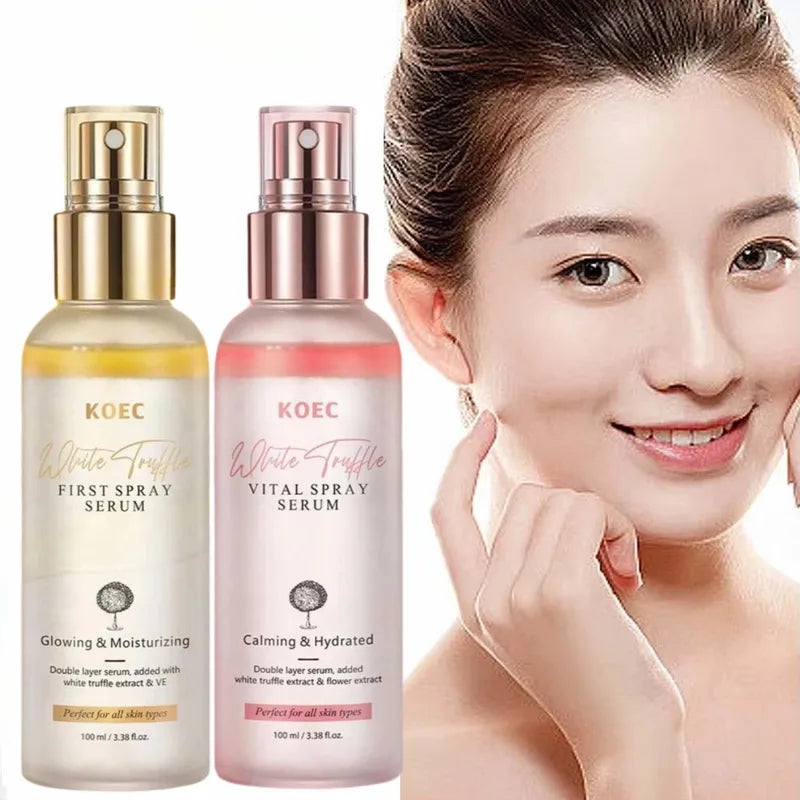 White Truffle Facial Spray Serum - Hydrating, Glow-Boosting, Portable Skincare