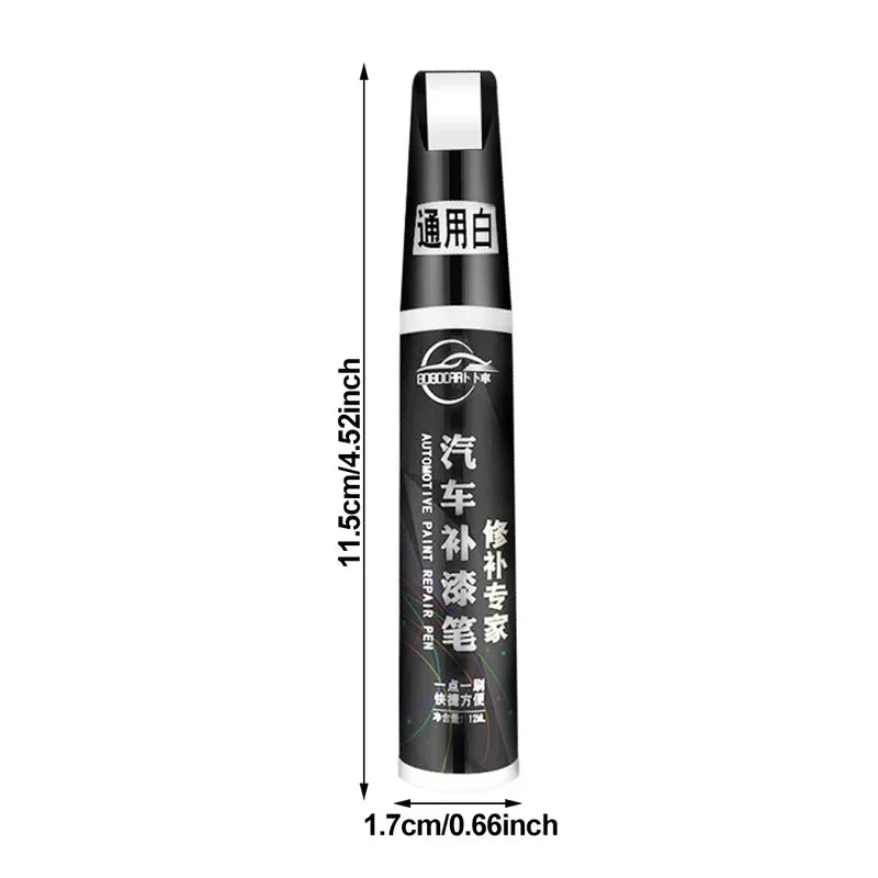 Universal Car Paint Scratch Repair Pen Kit - 12ML Auto Touch Up Paint Remover & Fill