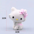 Kawaii Hello Kitty Cat Elf Figure Keychain - Sanrio Anime Doll for Decoration & Gifts