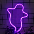 Halloween Bat Neon Wall Decor LED Sign Party Gift USB or Battery Powered