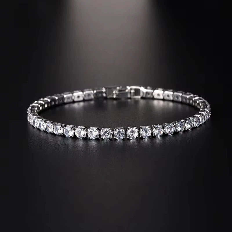 Luxury Gold & Silver Color Princess Bracelet for Women Anniversary Gift Jewelry
