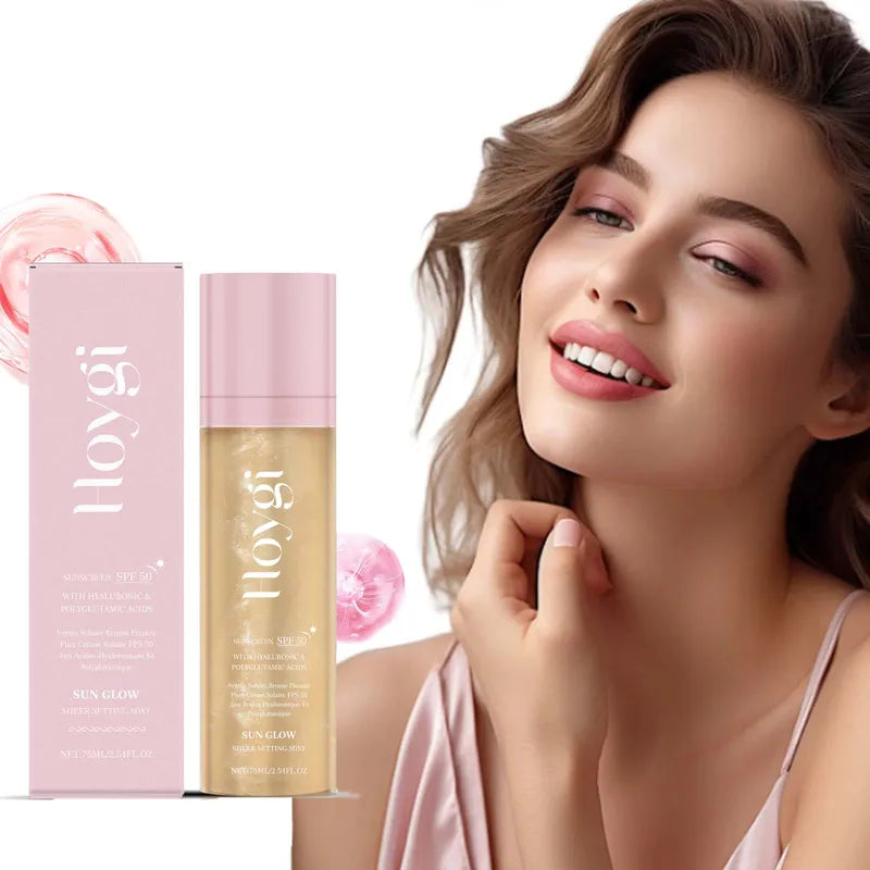 SPF 50+ Setting Spray with Oil Control Matte Finish Waterproof Face Makeup Mist