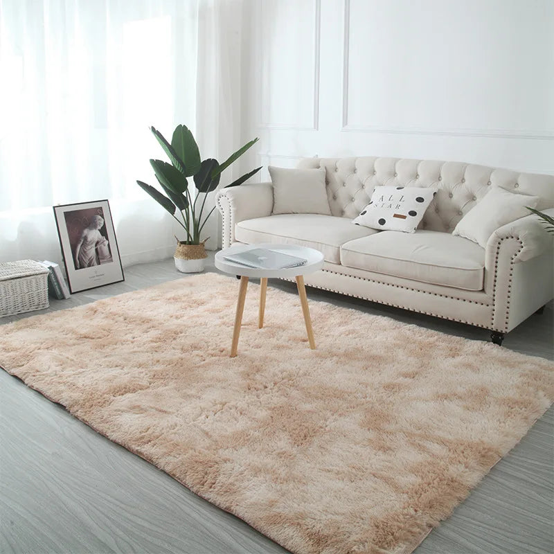 Machine Washable Shaggy Area Rug for Bedroom and Indoor Floors – Soft Non-Slip Carpet