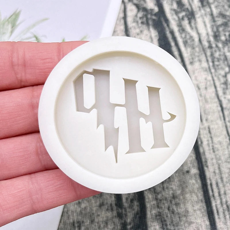Halloween Letter Silicone Mold for Cake Decorating Sugarcraft and Chocolate