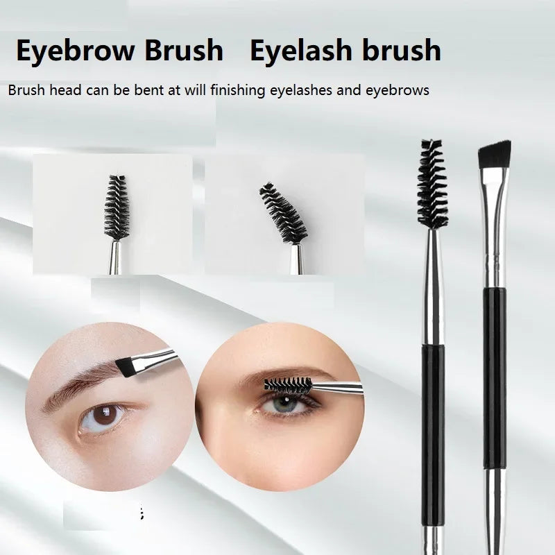 Professional Eyebrow & Eyeliner Makeup Brush Set - Microbrashi & Concealer Tools