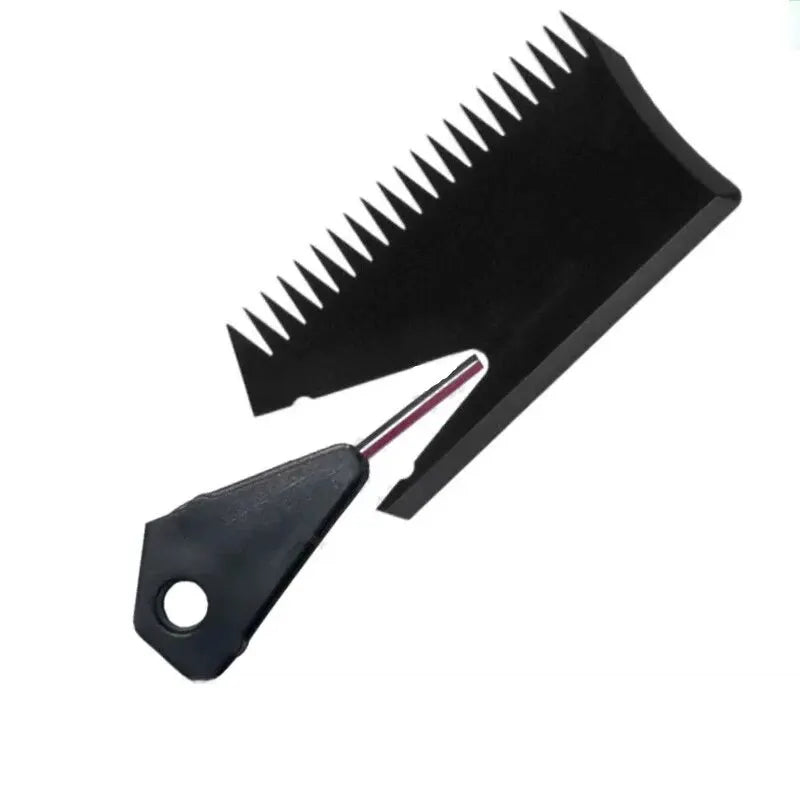 Outdoor Surfboard Wax Scraper Comb with Detachable Key - Surfboard & Paddle Tool