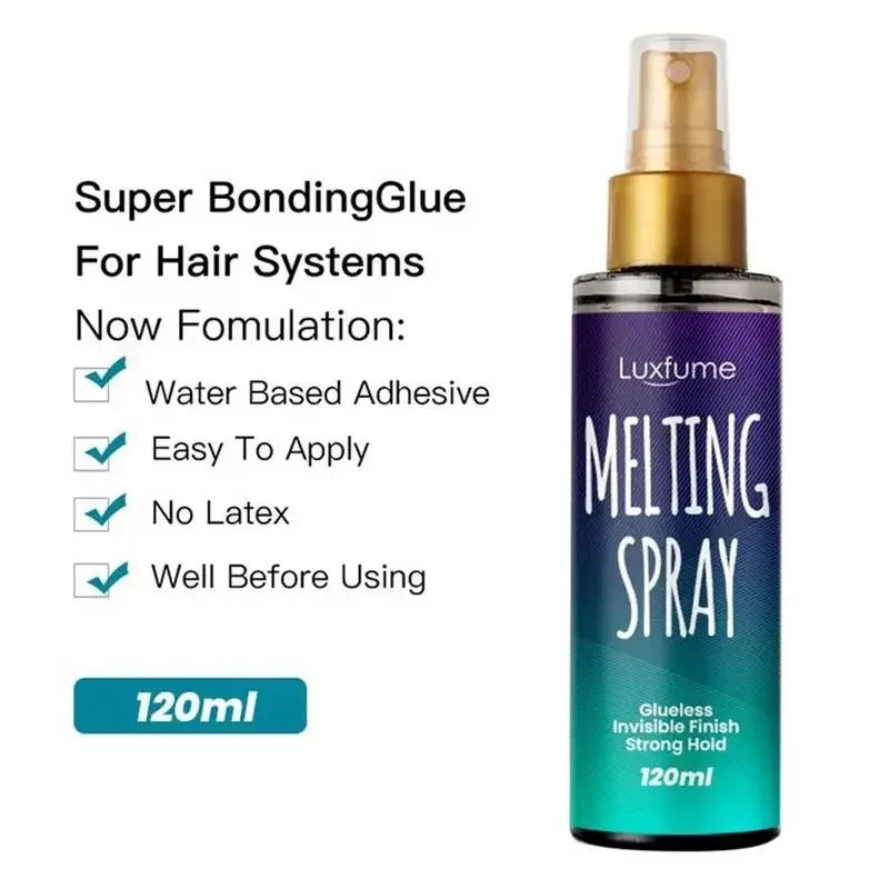 Melting Spray for Lace Wigs Hair Styling Gel & Wig Installation Kit