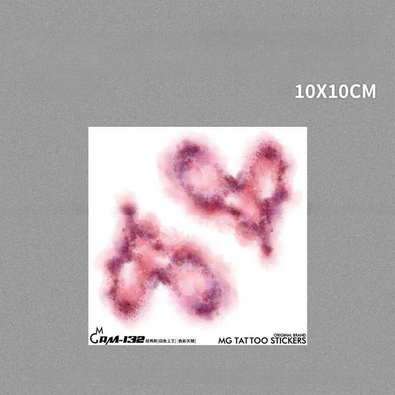 Halloween Fake Tattoo Stickers Heart Bruise Scar Concussion Temporary Body Art