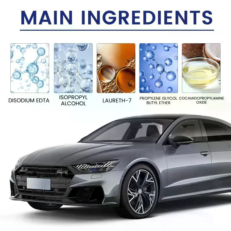 Car Tire Shine & Retread Wax - Durable Gloss Enhancer for Vehicle Care