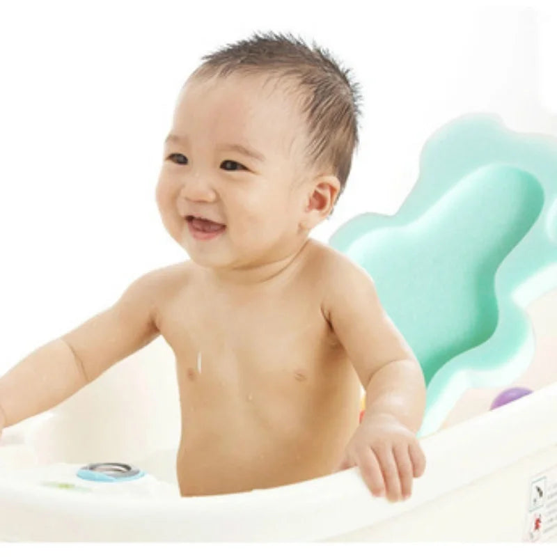 Baby Bath Support Cushion Non-Slip Foam Seat for Infants & Kids