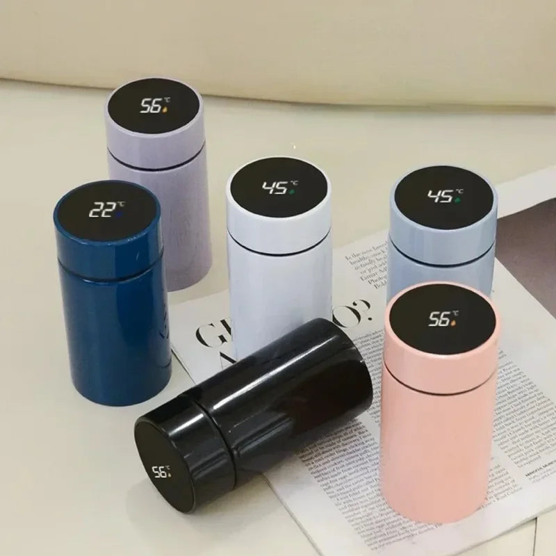 Stainless Steel Vacuum Insulated Water Bottle with Leak-Proof Cap - 200ML Thermos Flask, Keeps Hot & Cold - Multiple Colors