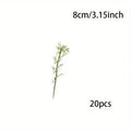 Mini Model Bamboo Tree Set for Micro Landscape DIY Crafting and Home Decor - 20 Pieces