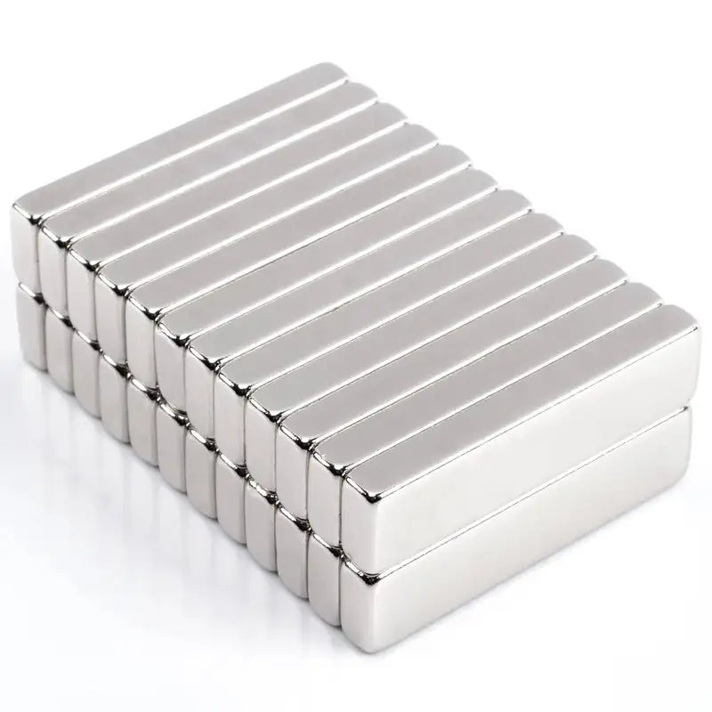 Heavy Duty Long Bar Magnets with Double-Sided Adhesive for Kitchen & Crafts