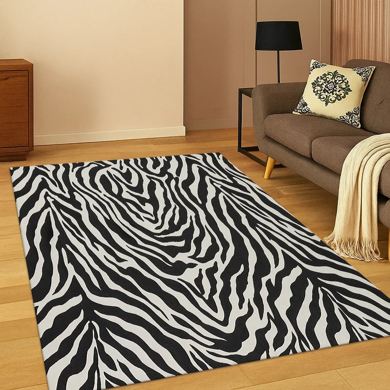 3D Animal Print Carpet Rug for Kid Playroom, Bedroom & Living Room, Non-slip Decor