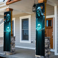 Halloween Skull Banner Decorations for Door Wall Party Decor