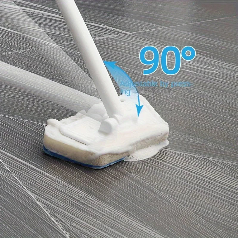 Multifunctional Wall Floor Cleaning Brush Portable Scrubber for Bathroom Kitchen Home