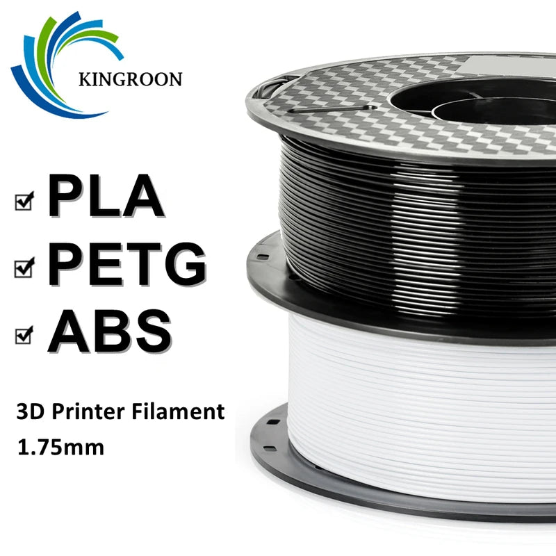 10kg 3D Printer Filament Set - PLA, ABS, PETG in Multiple Colors, 1.75mm