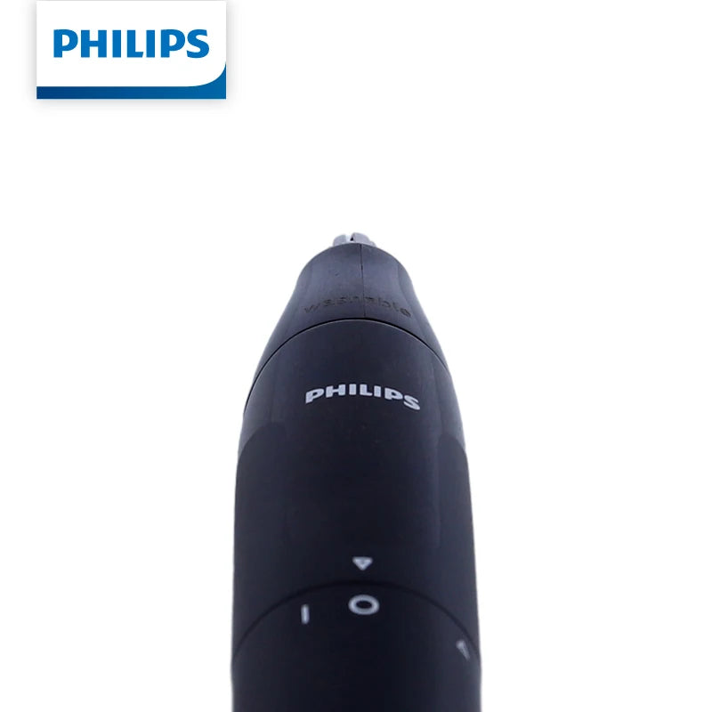 Electric Nose & Ear Hair Trimmer - Fully Washable, Painless Grooming