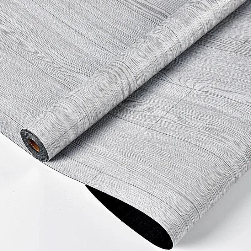 DIY Self-Adhesive Vinyl Flooring Roll Waterproof PVC Film Peel & Stick Home Decor