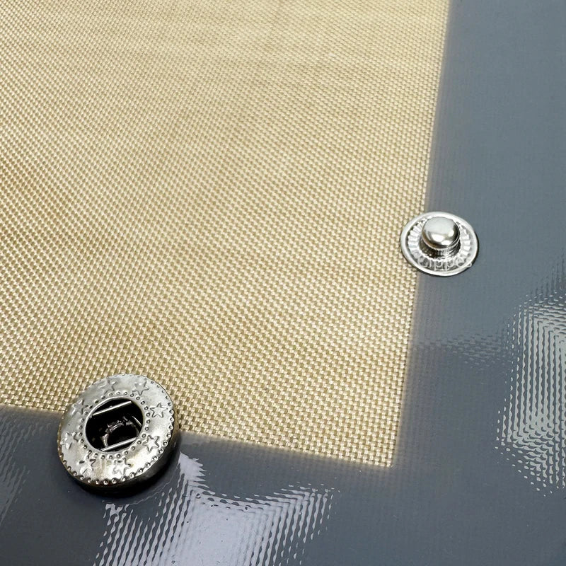 Silicone Baking Mat with Buckle - Reusable Leakproof Oven Liner and Tray, Non-Stick Food Mat