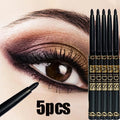 Waterproof Gel Eyeliner Pencil Set - Quick Dry, Long-Lasting, Matte Finish