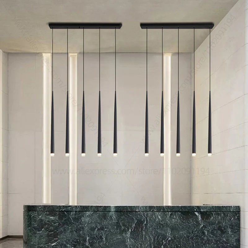 Modern LED Chandelier for Living Room Kitchen Bedroom Minimalist Lighting
