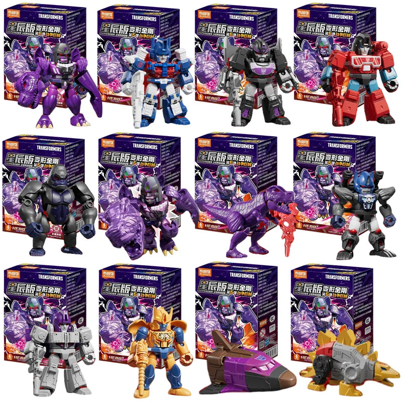 Transformers Action Figure Set with Multiple Variants - Collectible Robot Toys for Ages 14+