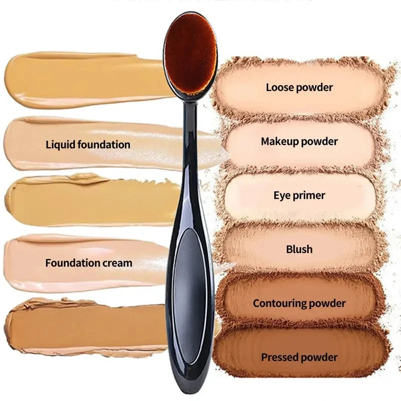 Makeup Brush Set 1/2/5/10PCS Large Foundation Brush for Face Powder Cream Application