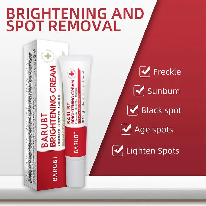 Skin Brightening Cream for Face - Dark Spot Remover & Hydrating Moisturizer