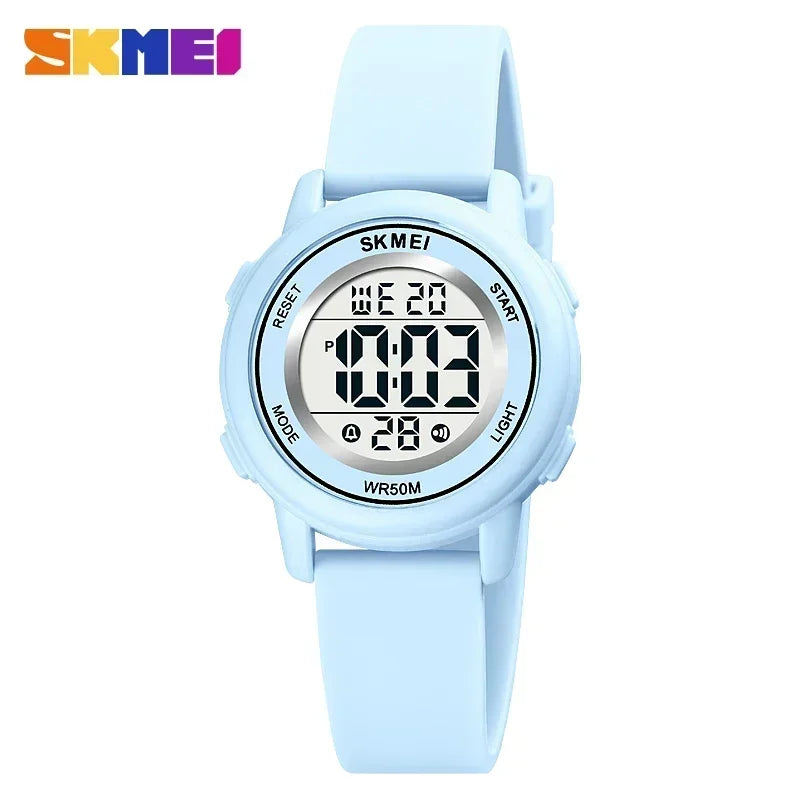 Kids Waterproof Digital Watch with LED Light, Alarm, Date & Stopwatch