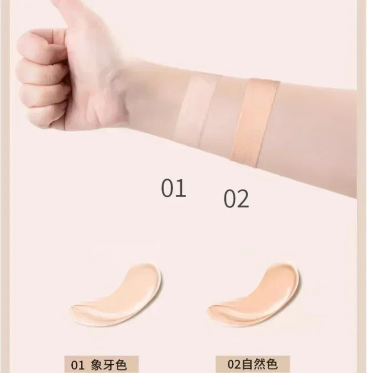 Long-Lasting BB Cream Concealer with Moisturizing & Oil Control - Natural Finish