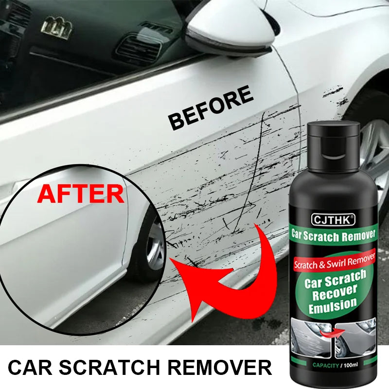 Car Scratch Remover Kit for Auto Paint Repair and Polishing - Multiple Colors
