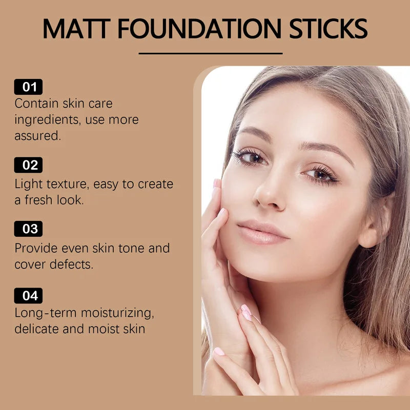 Long-Lasting Waterproof Concealer Foundation Cream for Flawless Skin