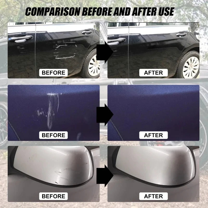 Car Scratch Repair Kit for Paint Touch-Up and Polishing - Multiple Colors
